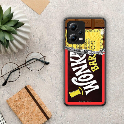 Θήκη Xiaomi Poco X5 5G Dual Golden Ticket από τη Smartfits με σχέδιο στο πίσω μέρος και μαύρο περίβλημα | Xiaomi Poco X5 5G Dual Golden Ticket Case with Colorful Back and Black Bezels