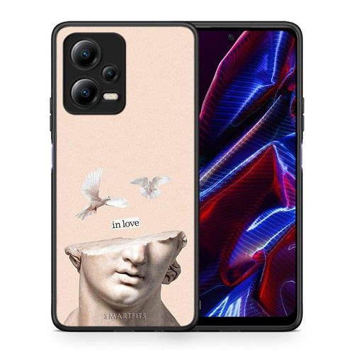 Θήκη Xiaomi Poco X5 5G Dual In Love από τη Smartfits με σχέδιο στο πίσω μέρος και μαύρο περίβλημα | Xiaomi Poco X5 5G Dual In Love Case with Colorful Back and Black Bezels