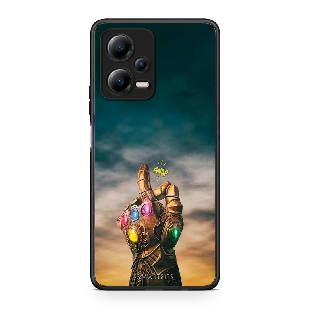 Θήκη Xiaomi Poco X5 5G Dual Infinity Snap από τη Smartfits με σχέδιο στο πίσω μέρος και μαύρο περίβλημα | Xiaomi Poco X5 5G Dual Infinity Snap Case with Colorful Back and Black Bezels