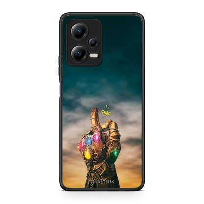 Θήκη Xiaomi Poco X5 5G Dual Infinity Snap από τη Smartfits με σχέδιο στο πίσω μέρος και μαύρο περίβλημα | Xiaomi Poco X5 5G Dual Infinity Snap Case with Colorful Back and Black Bezels