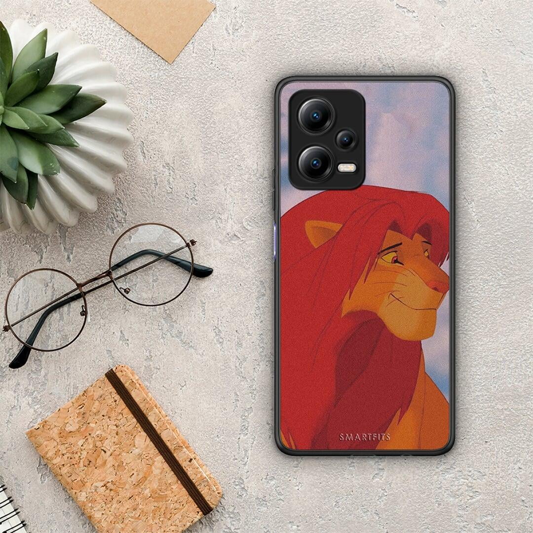 Θήκη Xiaomi Poco X5 5G Dual Lion Love 1 από τη Smartfits με σχέδιο στο πίσω μέρος και μαύρο περίβλημα | Xiaomi Poco X5 5G Dual Lion Love 1 Case with Colorful Back and Black Bezels