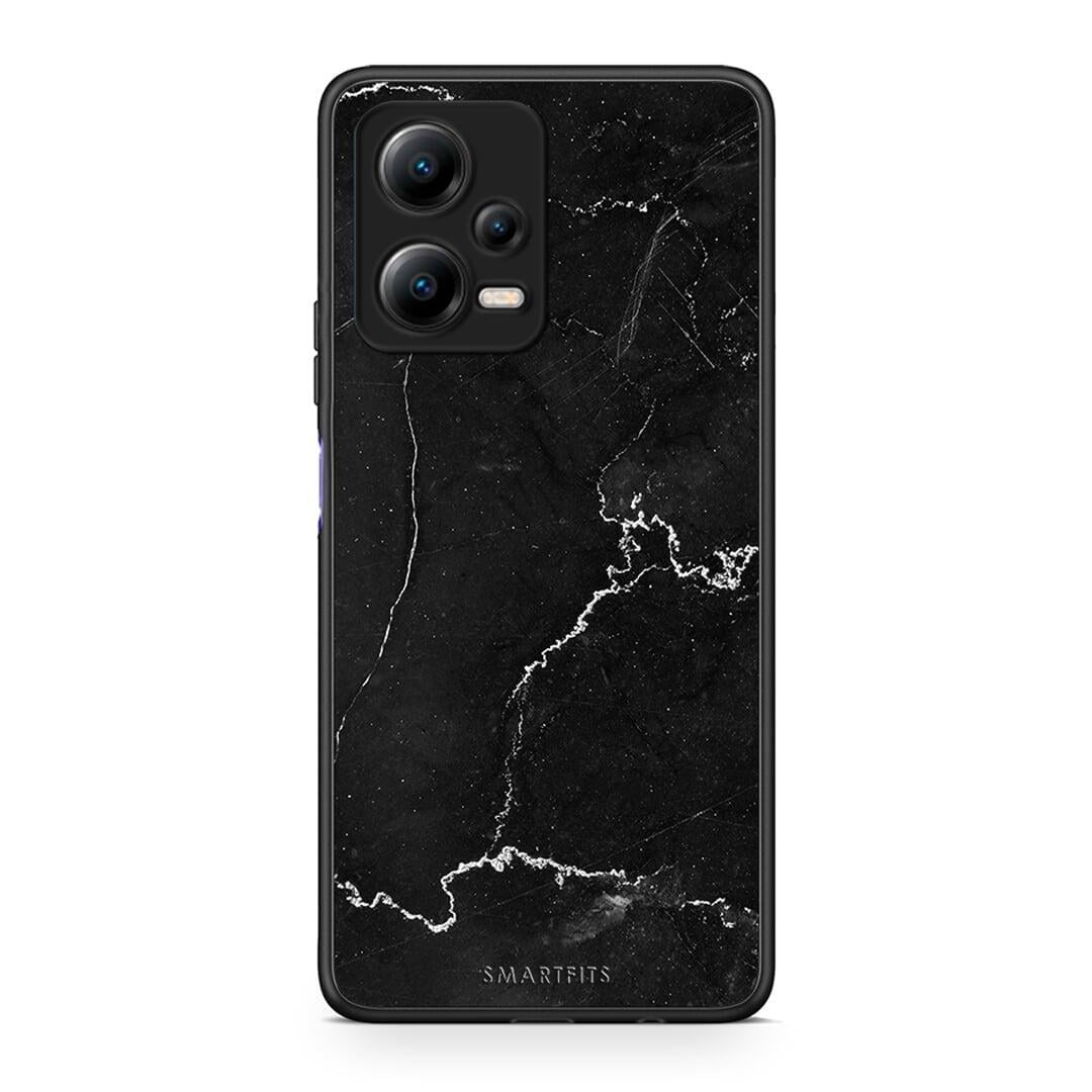Θήκη Xiaomi Poco X5 5G Dual Marble Black από τη Smartfits με σχέδιο στο πίσω μέρος και μαύρο περίβλημα | Xiaomi Poco X5 5G Dual Marble Black Case with Colorful Back and Black Bezels