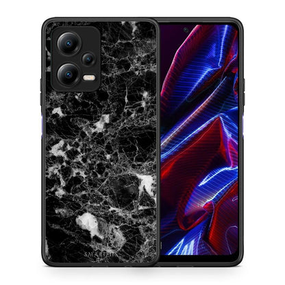 Θήκη Xiaomi Poco X5 5G Dual Marble Male από τη Smartfits με σχέδιο στο πίσω μέρος και μαύρο περίβλημα | Xiaomi Poco X5 5G Dual Marble Male Case with Colorful Back and Black Bezels