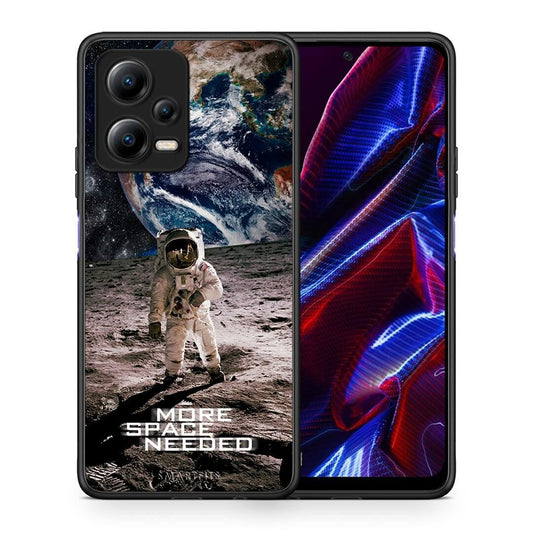 Θήκη Xiaomi Poco X5 5G Dual More Space από τη Smartfits με σχέδιο στο πίσω μέρος και μαύρο περίβλημα | Xiaomi Poco X5 5G Dual More Space Case with Colorful Back and Black Bezels