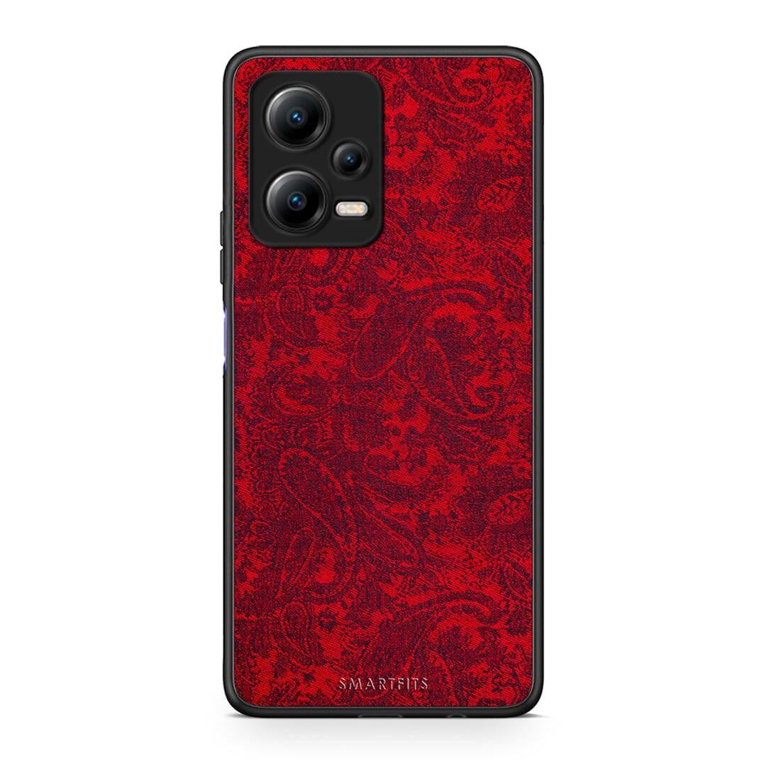 Θήκη Xiaomi Poco X5 5G Dual Paisley Cashmere από τη Smartfits με σχέδιο στο πίσω μέρος και μαύρο περίβλημα | Xiaomi Poco X5 5G Dual Paisley Cashmere Case with Colorful Back and Black Bezels