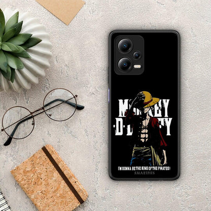 Θήκη Xiaomi Poco X5 5G Dual Pirate King από τη Smartfits με σχέδιο στο πίσω μέρος και μαύρο περίβλημα | Xiaomi Poco X5 5G Dual Pirate King Case with Colorful Back and Black Bezels