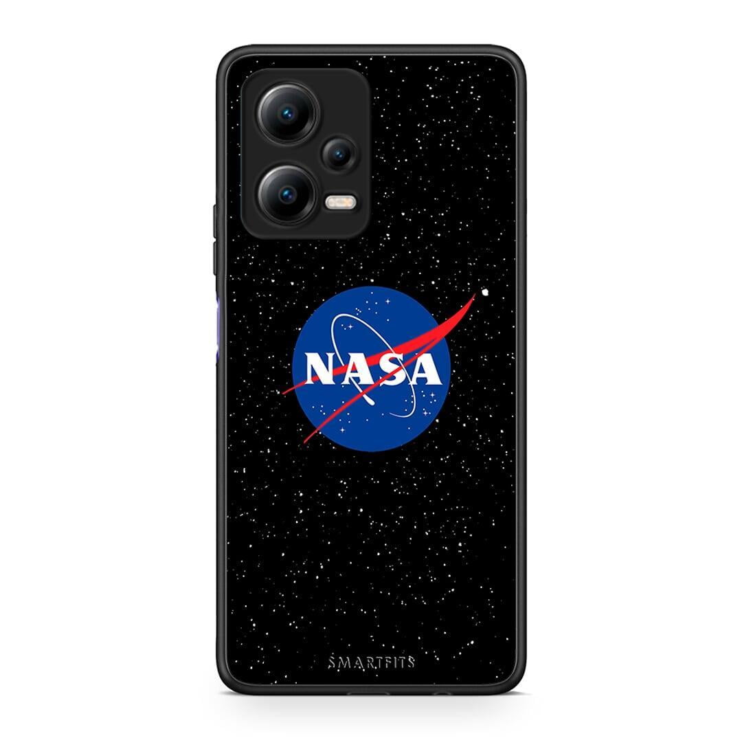 Θήκη Xiaomi Poco X5 5G Dual PopArt NASA από τη Smartfits με σχέδιο στο πίσω μέρος και μαύρο περίβλημα | Xiaomi Poco X5 5G Dual PopArt NASA Case with Colorful Back and Black Bezels