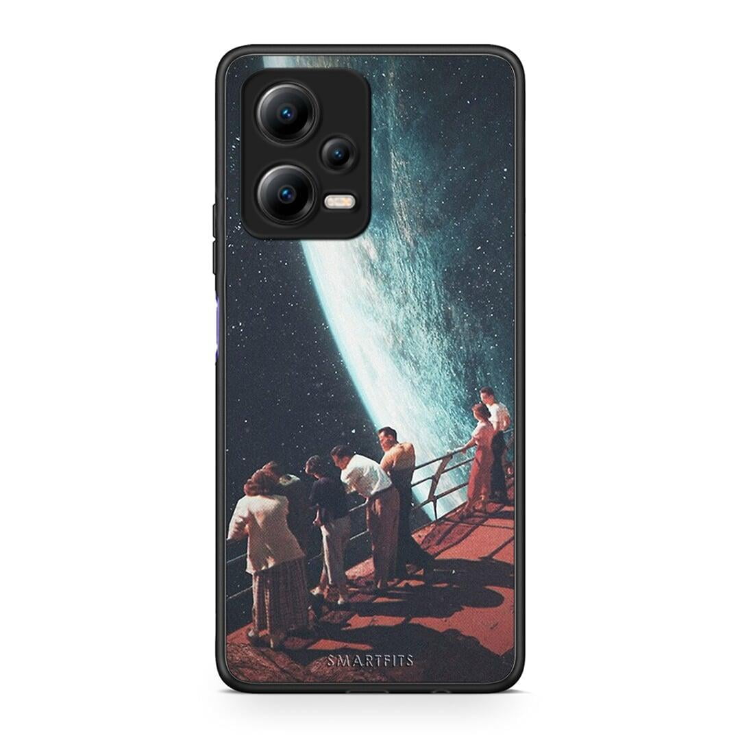 Θήκη Xiaomi Poco X5 5G Dual Surreal View από τη Smartfits με σχέδιο στο πίσω μέρος και μαύρο περίβλημα | Xiaomi Poco X5 5G Dual Surreal View Case with Colorful Back and Black Bezels