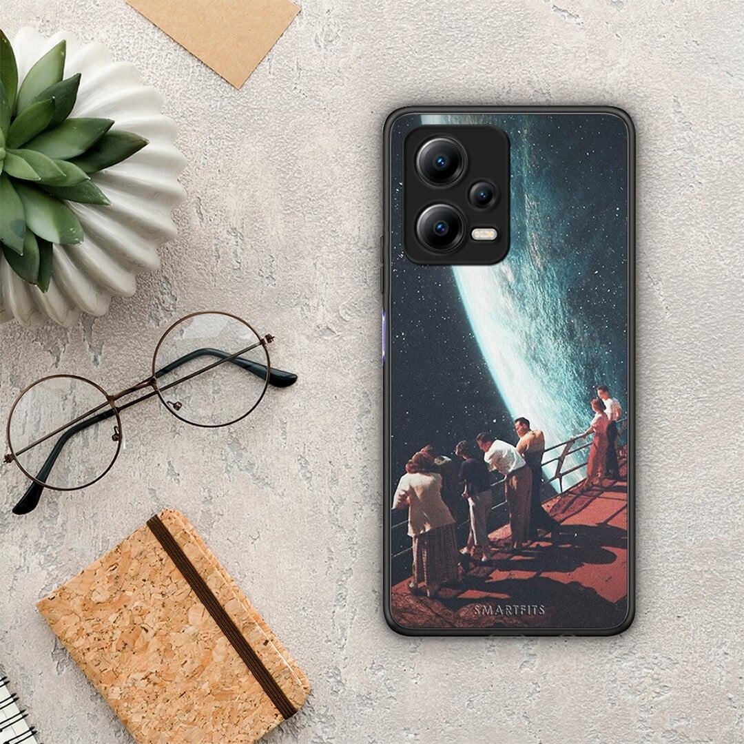 Θήκη Xiaomi Poco X5 5G Dual Surreal View από τη Smartfits με σχέδιο στο πίσω μέρος και μαύρο περίβλημα | Xiaomi Poco X5 5G Dual Surreal View Case with Colorful Back and Black Bezels