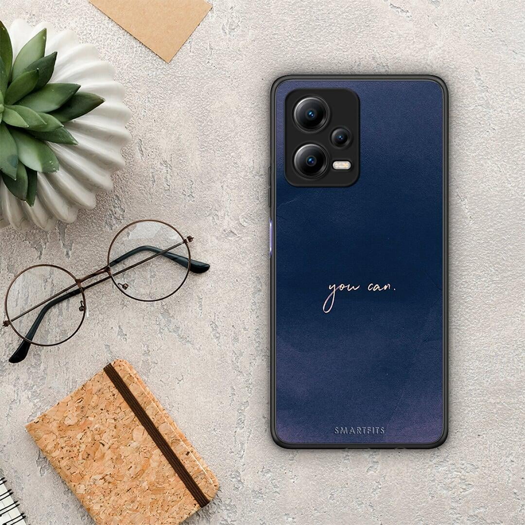 Θήκη Xiaomi Poco X5 5G Dual You Can από τη Smartfits με σχέδιο στο πίσω μέρος και μαύρο περίβλημα | Xiaomi Poco X5 5G Dual You Can Case with Colorful Back and Black Bezels