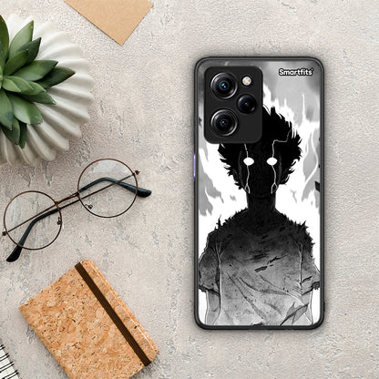Θήκη Xiaomi Poco X5 Pro 5G Dual Anime Boy από τη Smartfits με σχέδιο στο πίσω μέρος και μαύρο περίβλημα | Xiaomi Poco X5 Pro 5G Dual Anime Boy Case with Colorful Back and Black Bezels