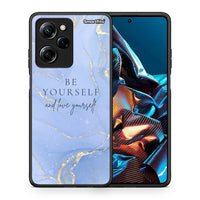 Thumbnail for Θήκη Xiaomi Poco X5 Pro 5G Dual Be Yourself από τη Smartfits με σχέδιο στο πίσω μέρος και μαύρο περίβλημα | Xiaomi Poco X5 Pro 5G Dual Be Yourself Case with Colorful Back and Black Bezels