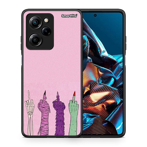 Θήκη Xiaomi Poco X5 Pro 5G Dual Halloween Be A Lady από τη Smartfits με σχέδιο στο πίσω μέρος και μαύρο περίβλημα | Xiaomi Poco X5 Pro 5G Dual Halloween Be A Lady Case with Colorful Back and Black Bezels