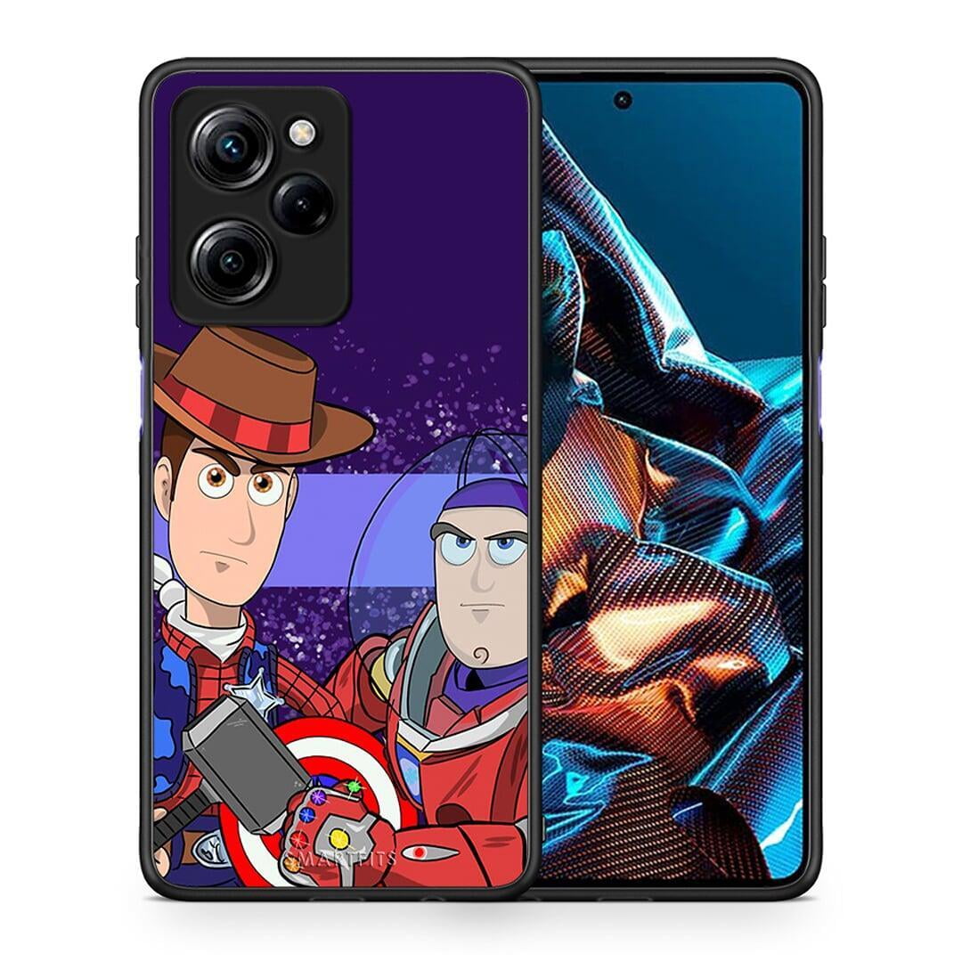 Θήκη Xiaomi Poco X5 Pro 5G Dual Infinity Story από τη Smartfits με σχέδιο στο πίσω μέρος και μαύρο περίβλημα | Xiaomi Poco X5 Pro 5G Dual Infinity Story Case with Colorful Back and Black Bezels