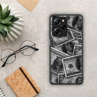 Thumbnail for Θήκη Xiaomi Poco X5 Pro 5G Dual Money Dollars από τη Smartfits με σχέδιο στο πίσω μέρος και μαύρο περίβλημα | Xiaomi Poco X5 Pro 5G Dual Money Dollars Case with Colorful Back and Black Bezels