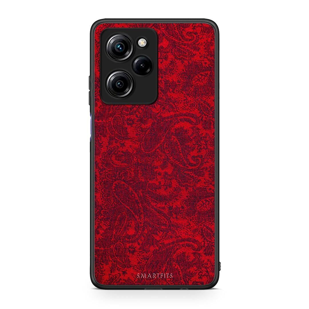 Θήκη Xiaomi Poco X5 Pro 5G Dual Paisley Cashmere από τη Smartfits με σχέδιο στο πίσω μέρος και μαύρο περίβλημα | Xiaomi Poco X5 Pro 5G Dual Paisley Cashmere Case with Colorful Back and Black Bezels