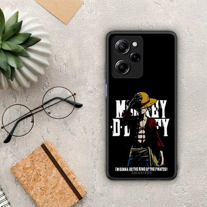 Θήκη Xiaomi Poco X5 Pro 5G Dual Pirate King από τη Smartfits με σχέδιο στο πίσω μέρος και μαύρο περίβλημα | Xiaomi Poco X5 Pro 5G Dual Pirate King Case with Colorful Back and Black Bezels