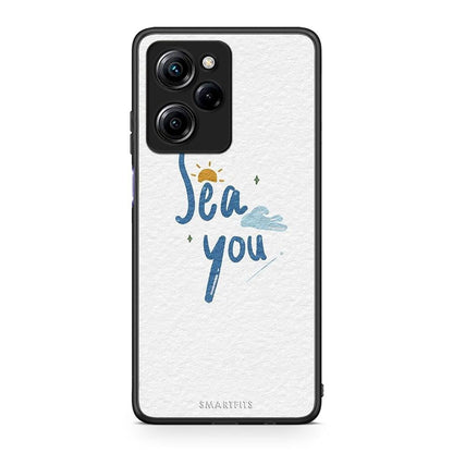 Θήκη Xiaomi Poco X5 Pro 5G Dual Sea You από τη Smartfits με σχέδιο στο πίσω μέρος και μαύρο περίβλημα | Xiaomi Poco X5 Pro 5G Dual Sea You Case with Colorful Back and Black Bezels
