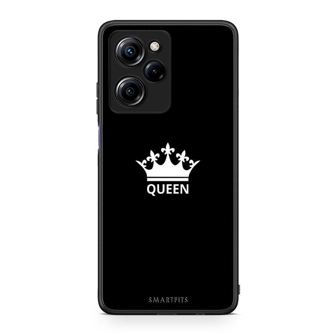 Θήκη Xiaomi Poco X5 Pro 5G Dual Valentine Queen από τη Smartfits με σχέδιο στο πίσω μέρος και μαύρο περίβλημα | Xiaomi Poco X5 Pro 5G Dual Valentine Queen Case with Colorful Back and Black Bezels