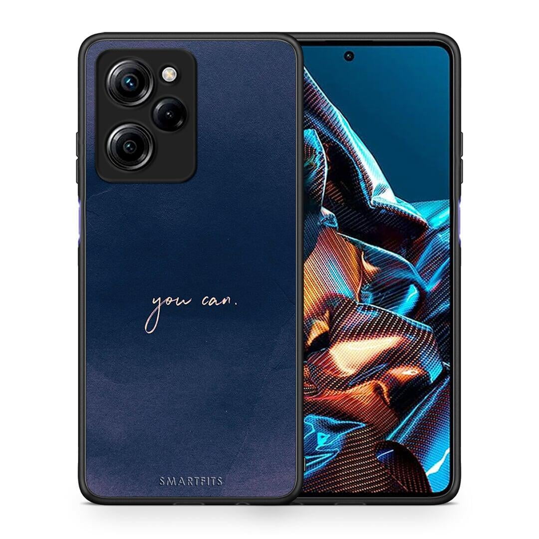 Θήκη Xiaomi Poco X5 Pro 5G Dual You Can από τη Smartfits με σχέδιο στο πίσω μέρος και μαύρο περίβλημα | Xiaomi Poco X5 Pro 5G Dual You Can Case with Colorful Back and Black Bezels