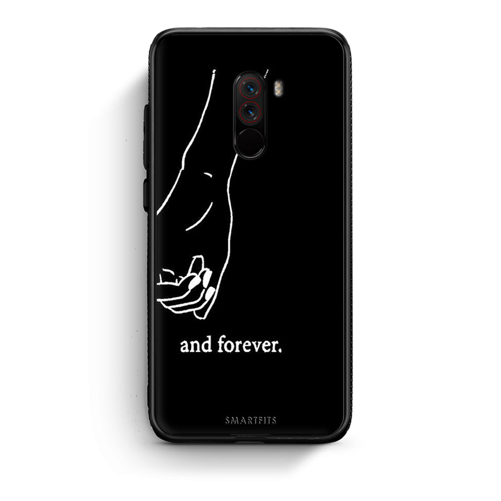 Xiaomi Pocophone F1 Always & Forever 2 Θήκη Αγίου Βαλεντίνου από τη Smartfits με σχέδιο στο πίσω μέρος και μαύρο περίβλημα | Smartphone case with colorful back and black bezels by Smartfits