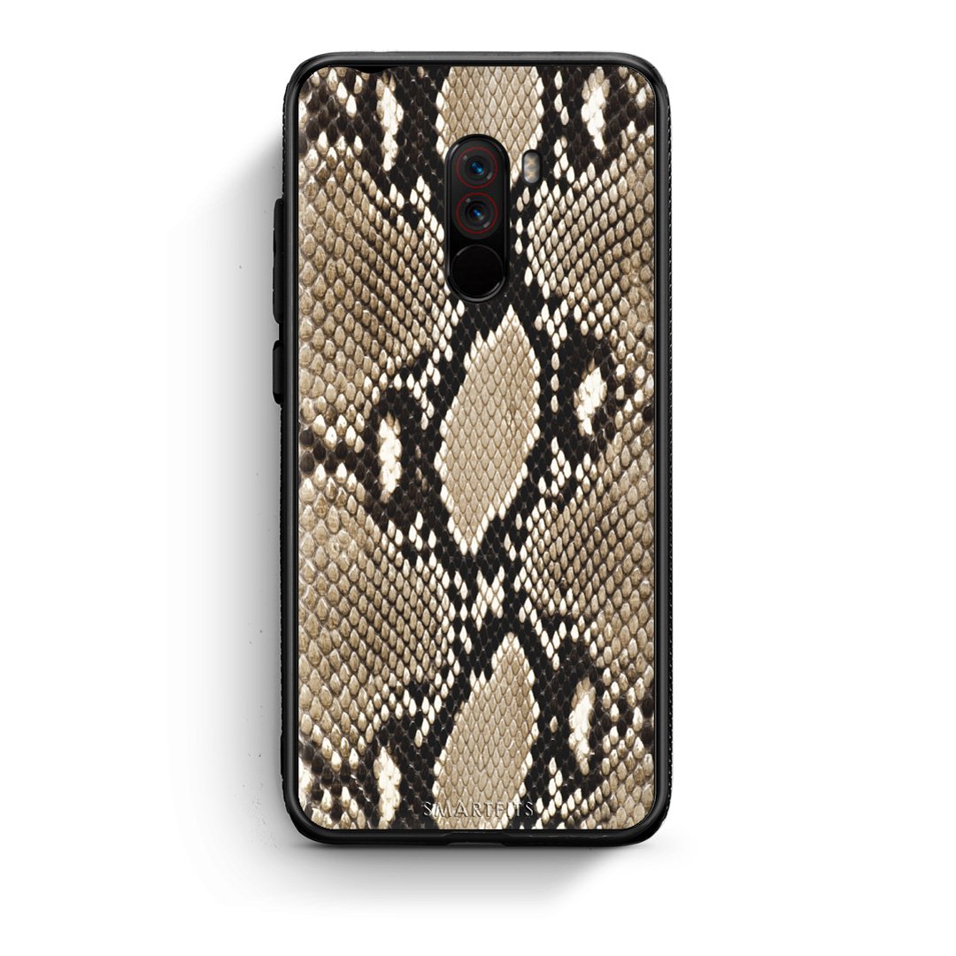 23 - Xiaomi Pocophone F1  Fashion Snake Animal case, cover, bumper
