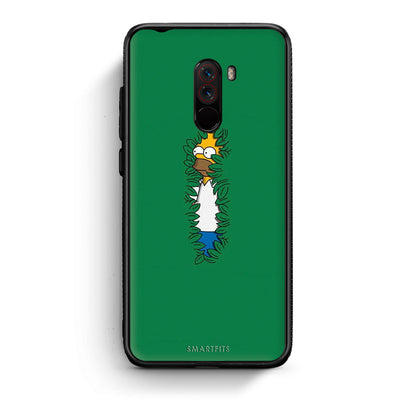 Xiaomi Pocophone F1 Bush Man Θήκη Αγίου Βαλεντίνου από τη Smartfits με σχέδιο στο πίσω μέρος και μαύρο περίβλημα | Smartphone case with colorful back and black bezels by Smartfits
