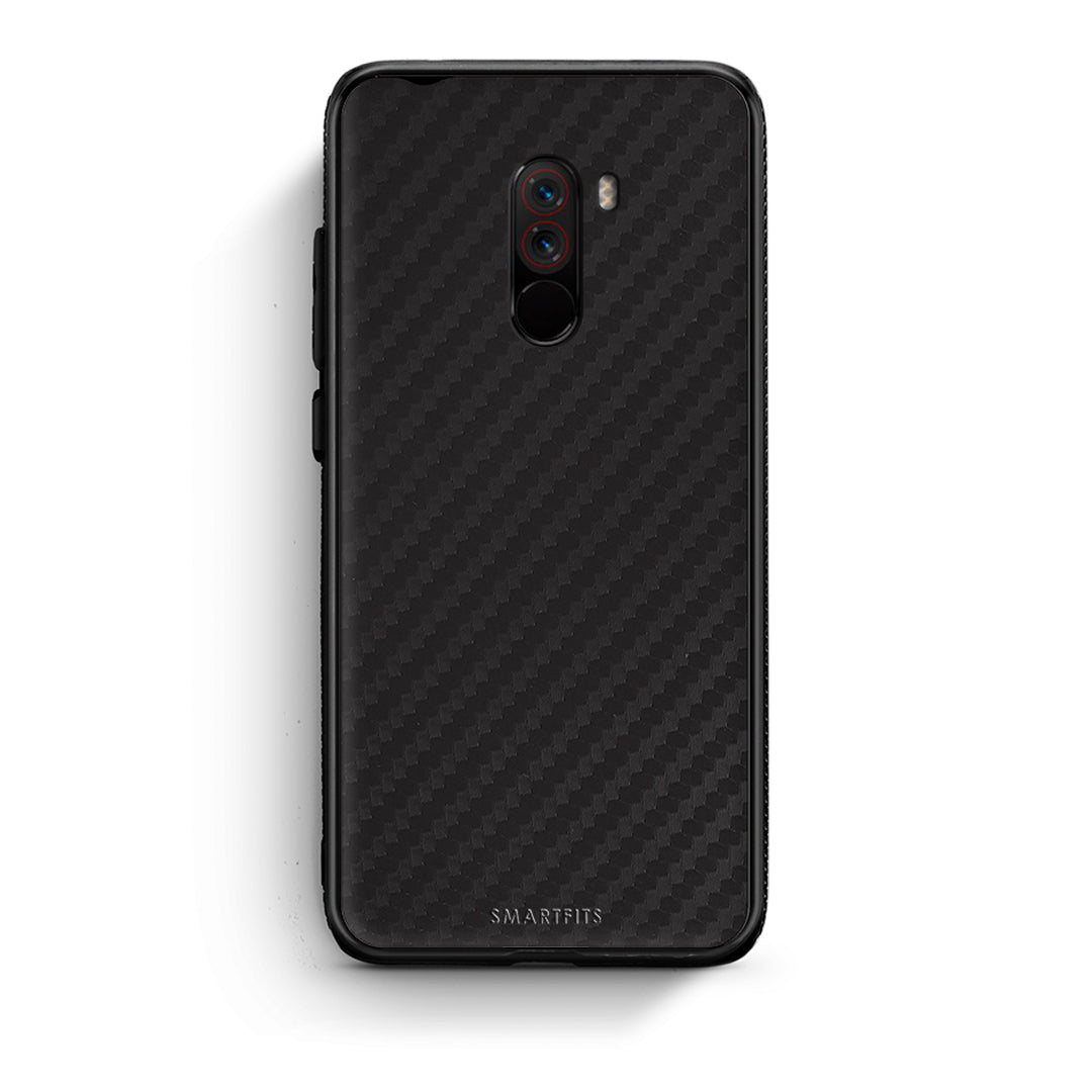 Xiaomi Pocophone F1 Carbon Black θήκη από τη Smartfits με σχέδιο στο πίσω μέρος και μαύρο περίβλημα | Smartphone case with colorful back and black bezels by Smartfits