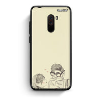 Thumbnail for Xiaomi Pocophone F1 Carl And Ellie θήκη από τη Smartfits με σχέδιο στο πίσω μέρος και μαύρο περίβλημα | Smartphone case with colorful back and black bezels by Smartfits