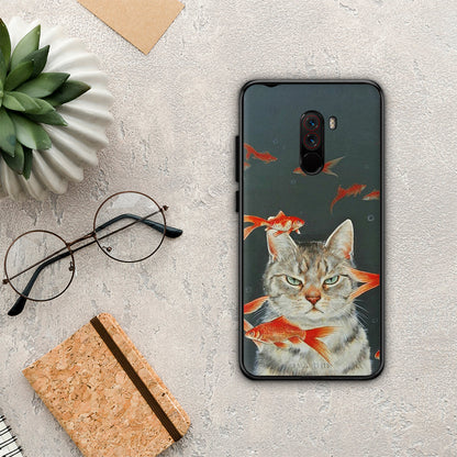 Cat Goldfish - Xiaomi Pocophone F1 θήκη