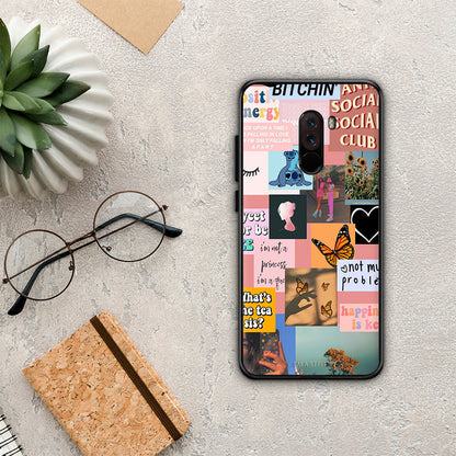 Collage Bitchin - Xiaomi Pocophone F1 θήκη