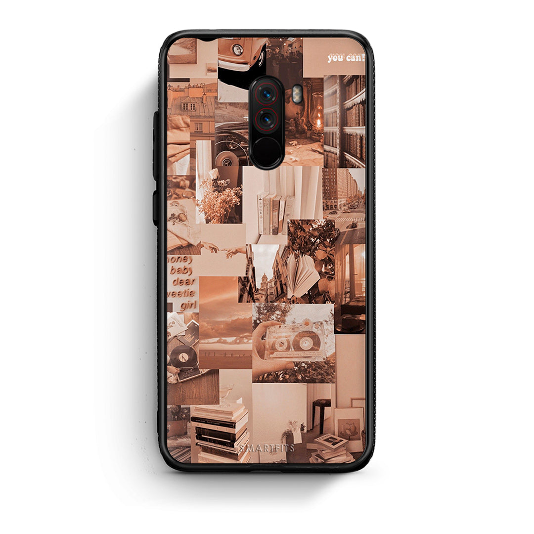 Xiaomi Pocophone F1 Collage You Can Θήκη Αγίου Βαλεντίνου από τη Smartfits με σχέδιο στο πίσω μέρος και μαύρο περίβλημα | Smartphone case with colorful back and black bezels by Smartfits