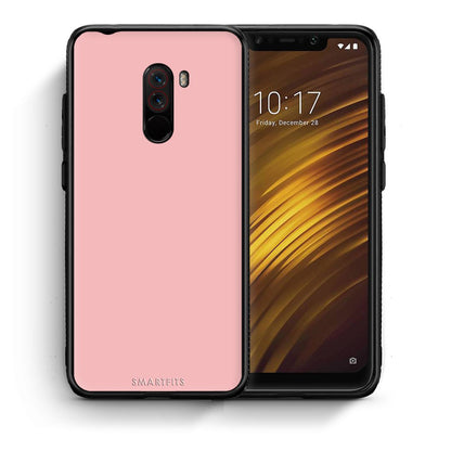 Θήκη Xiaomi Pocophone F1 Nude Color από τη Smartfits με σχέδιο στο πίσω μέρος και μαύρο περίβλημα | Xiaomi Pocophone F1 Nude Color case with colorful back and black bezels