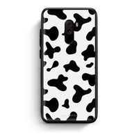 Thumbnail for Xiaomi Pocophone F1 Cow Print θήκη από τη Smartfits με σχέδιο στο πίσω μέρος και μαύρο περίβλημα | Smartphone case with colorful back and black bezels by Smartfits