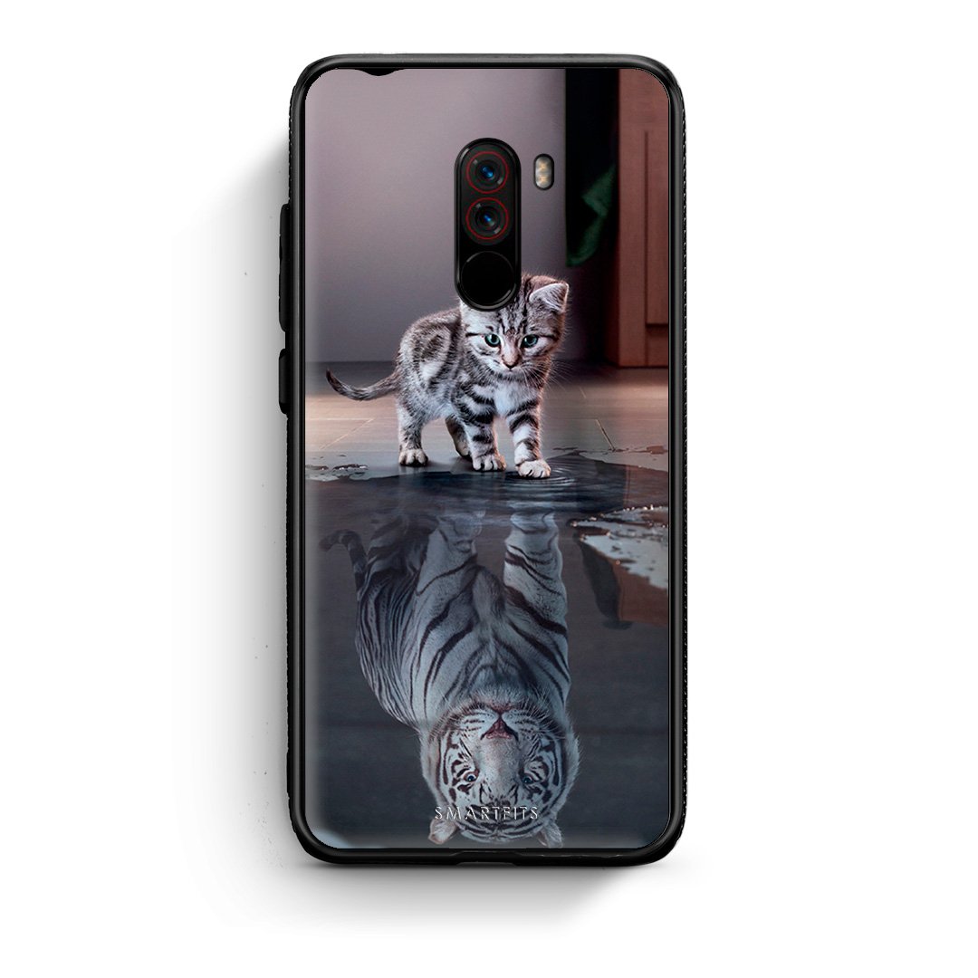 4 - Xiaomi Pocophone F1 Tiger Cute case, cover, bumper
