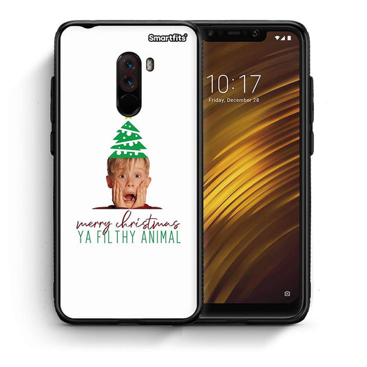 Θήκη Xiaomi Pocophone F1 Filthy Animal από τη Smartfits με σχέδιο στο πίσω μέρος και μαύρο περίβλημα | Xiaomi Pocophone F1 Filthy Animal case with colorful back and black bezels