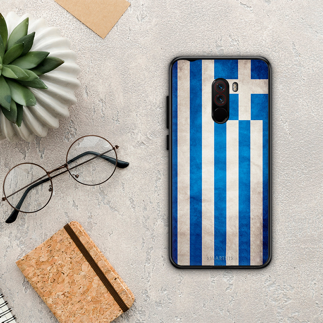 Flag Greek - Xiaomi Pocophone F1 θήκη