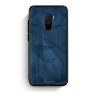 Thumbnail for 39 - Xiaomi Pocophone F1  Blue Abstract Geometric case, cover, bumper