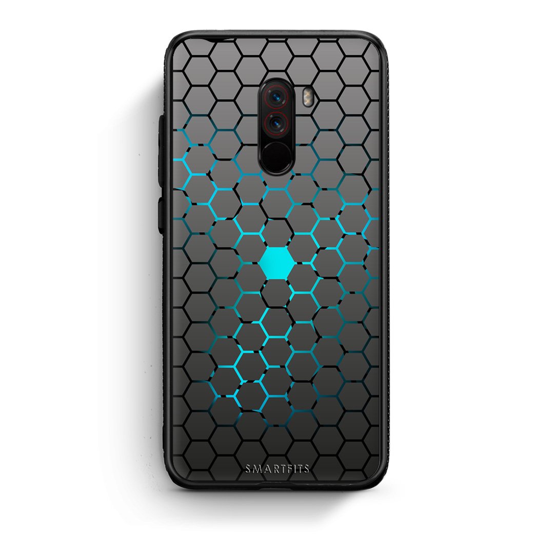 40 - Xiaomi Pocophone F1  Hexagonal Geometric case, cover, bumper