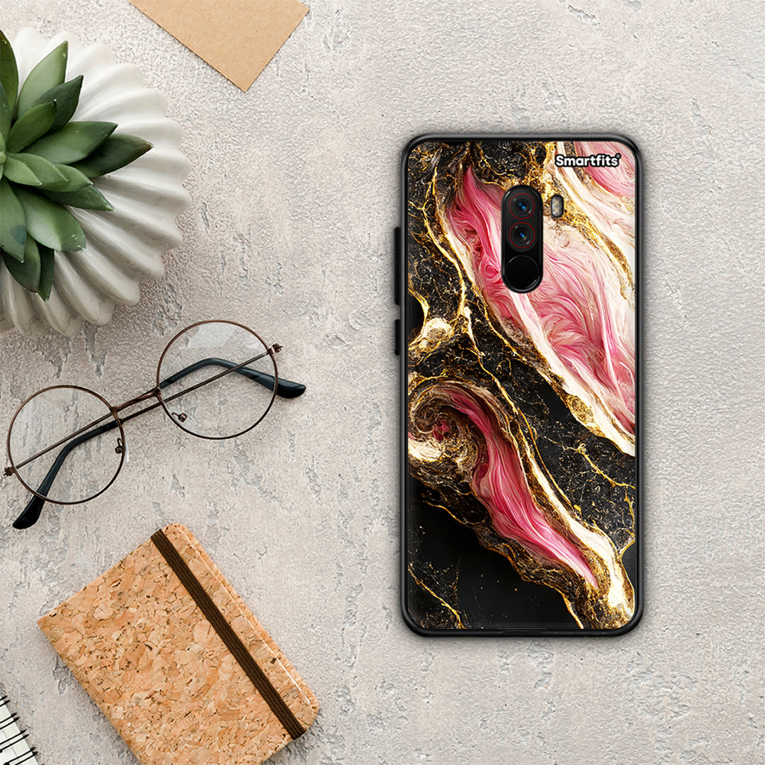 Glamorous Pink Marble - Xiaomi Pocophone F1 θήκη