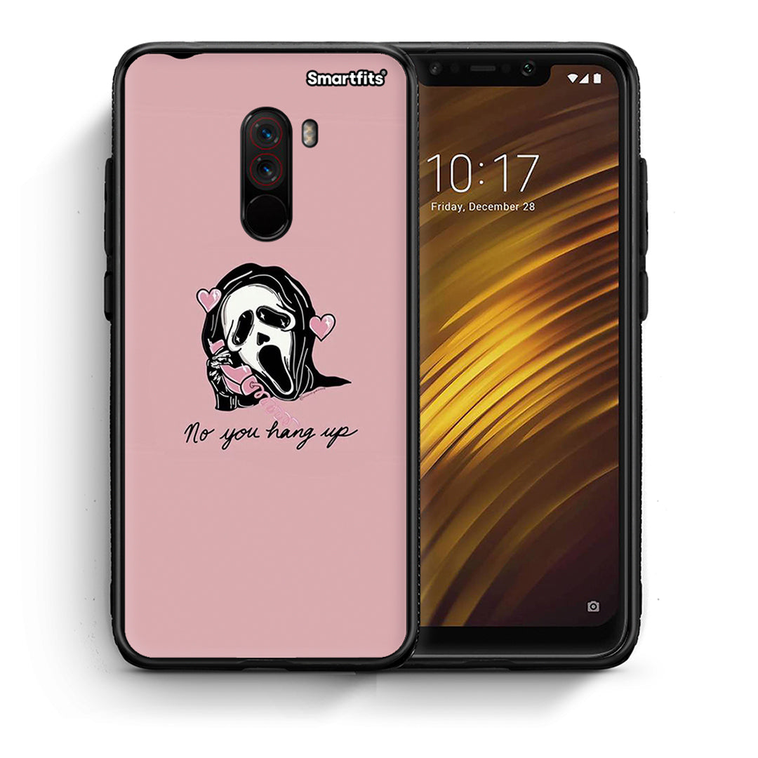 Θήκη Xiaomi Pocophone F1 Halloween Hang Up από τη Smartfits με σχέδιο στο πίσω μέρος και μαύρο περίβλημα | Xiaomi Pocophone F1 Halloween Hang Up case with colorful back and black bezels