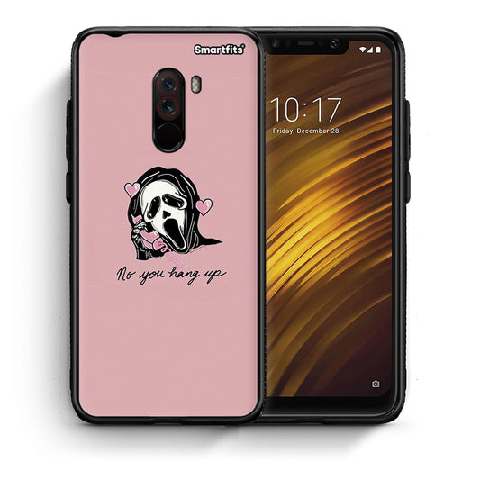 Θήκη Xiaomi Pocophone F1 Halloween Hang Up από τη Smartfits με σχέδιο στο πίσω μέρος και μαύρο περίβλημα | Xiaomi Pocophone F1 Halloween Hang Up case with colorful back and black bezels