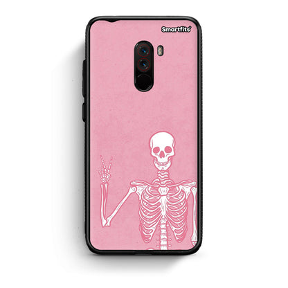 Xiaomi Pocophone F1 Halloween Motivation Θήκη από τη Smartfits με σχέδιο στο πίσω μέρος και μαύρο περίβλημα | Smartphone case with colorful back and black bezels by Smartfits