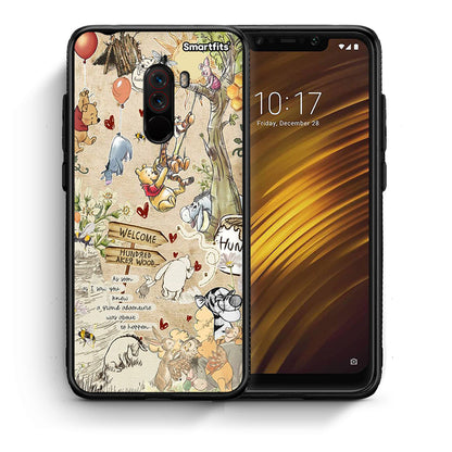 Θήκη Xiaomi Pocophone F1 Happy Friends από τη Smartfits με σχέδιο στο πίσω μέρος και μαύρο περίβλημα | Xiaomi Pocophone F1 Happy Friends case with colorful back and black bezels