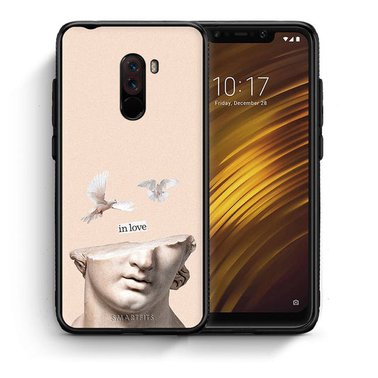 Θήκη Xiaomi Pocophone F1 In Love από τη Smartfits με σχέδιο στο πίσω μέρος και μαύρο περίβλημα | Xiaomi Pocophone F1 In Love case with colorful back and black bezels
