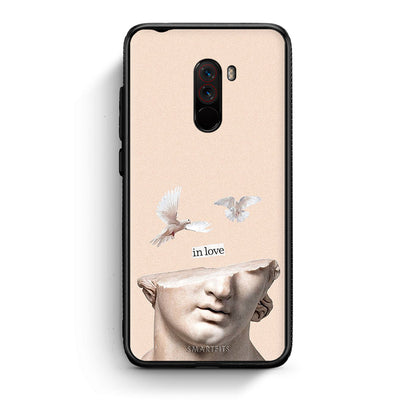 Xiaomi Pocophone F1 In Love θήκη από τη Smartfits με σχέδιο στο πίσω μέρος και μαύρο περίβλημα | Smartphone case with colorful back and black bezels by Smartfits