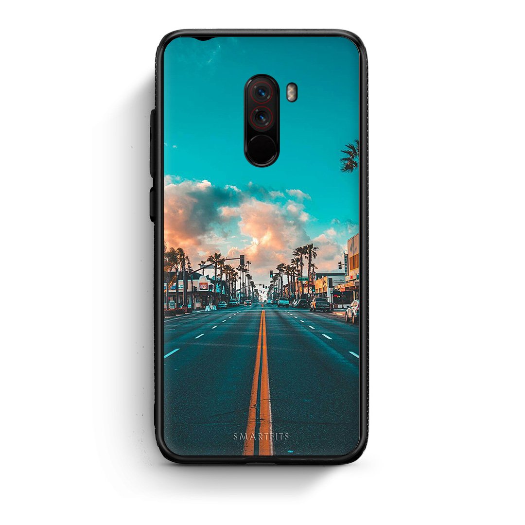 4 - Xiaomi Pocophone F1 City Landscape case, cover, bumper