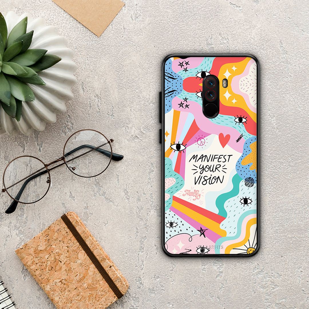 Manifest Your Vision - Xiaomi Pocophone F1 θήκη