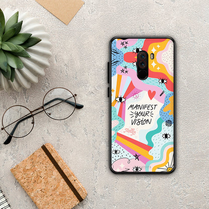 Manifest Your Vision - Xiaomi Pocophone F1 θήκη