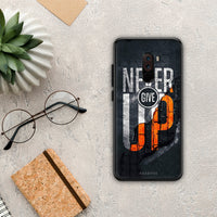 Thumbnail for Never Give Up - Xiaomi Pocophone F1 θήκη